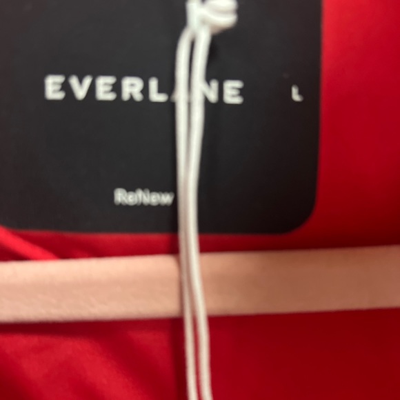 ❌SOLD❌ Everlane The ReNew Heavyweight Bomber Red Large NEW - Picture 8 of 12